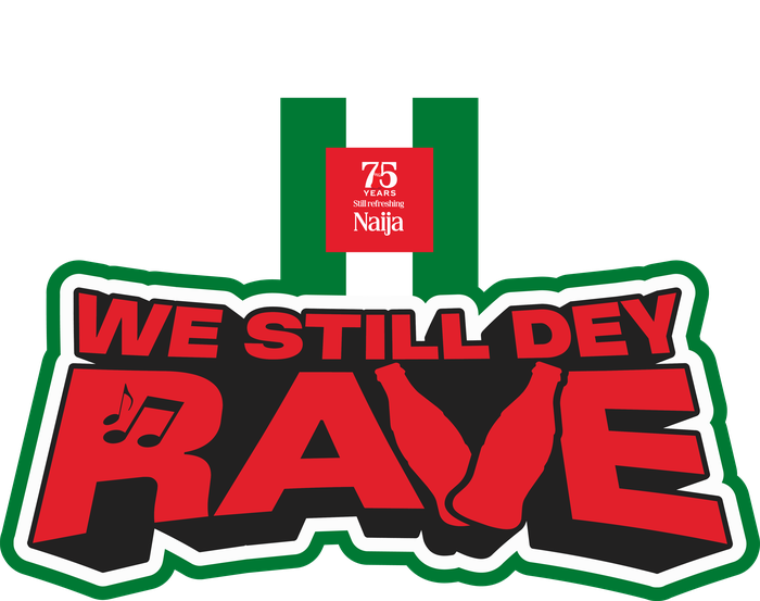 Coca-Cola. 75 years, still refreshing Naija. WE STILL DEY RAVE.